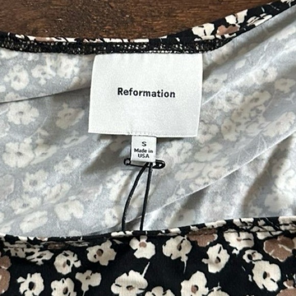 Reformation-Square Neck Knit Sweater-size Small NWT-Juno - Picture 6 of 8